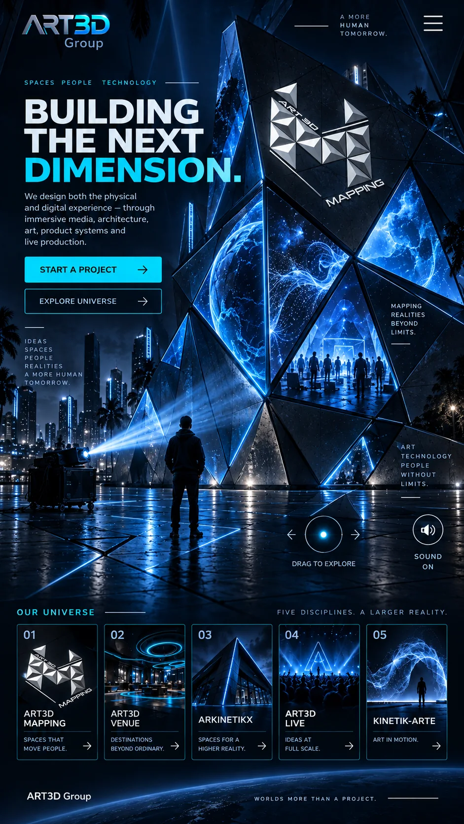 ART3D Mapping concept visualization
